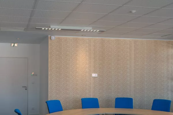 Ny LED-belysning i huvudkontoret f