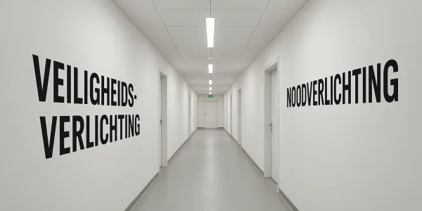 Noodverlichting of veiligheidsverlichting: Wat is het verschil?
