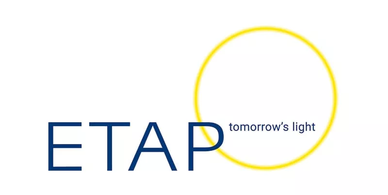 ETAP tomorrow's light logo