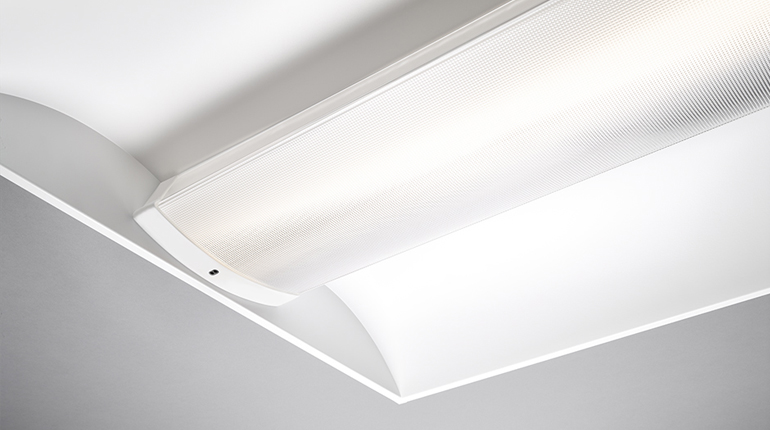 US luminaire with ELS daylight sensor