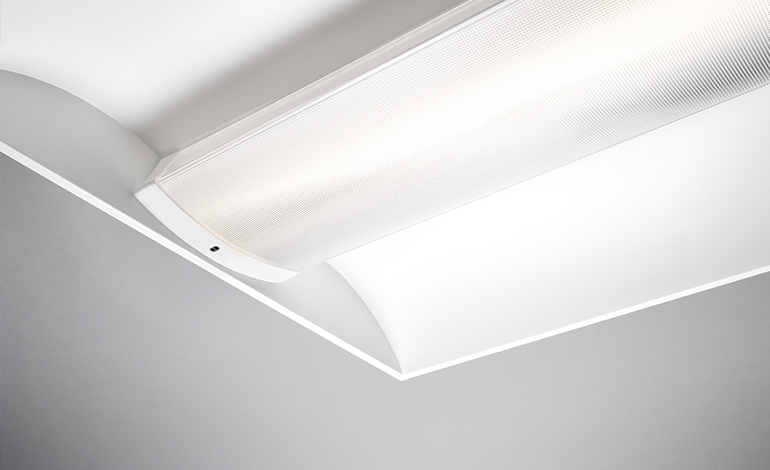 US luminaire with ELS daylight sensor