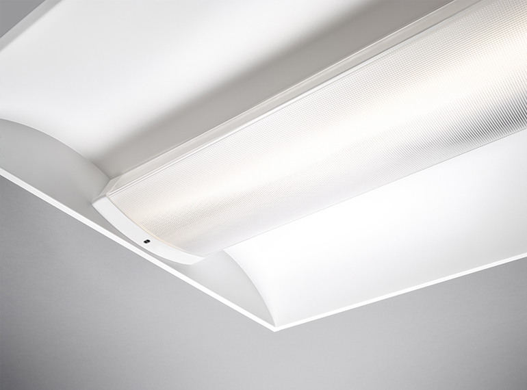 US luminaire with ELS daylight sensor