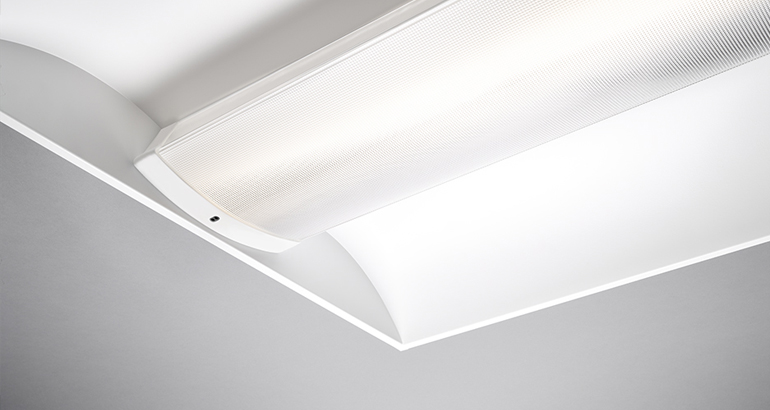 US luminaire with ELS daylight sensor